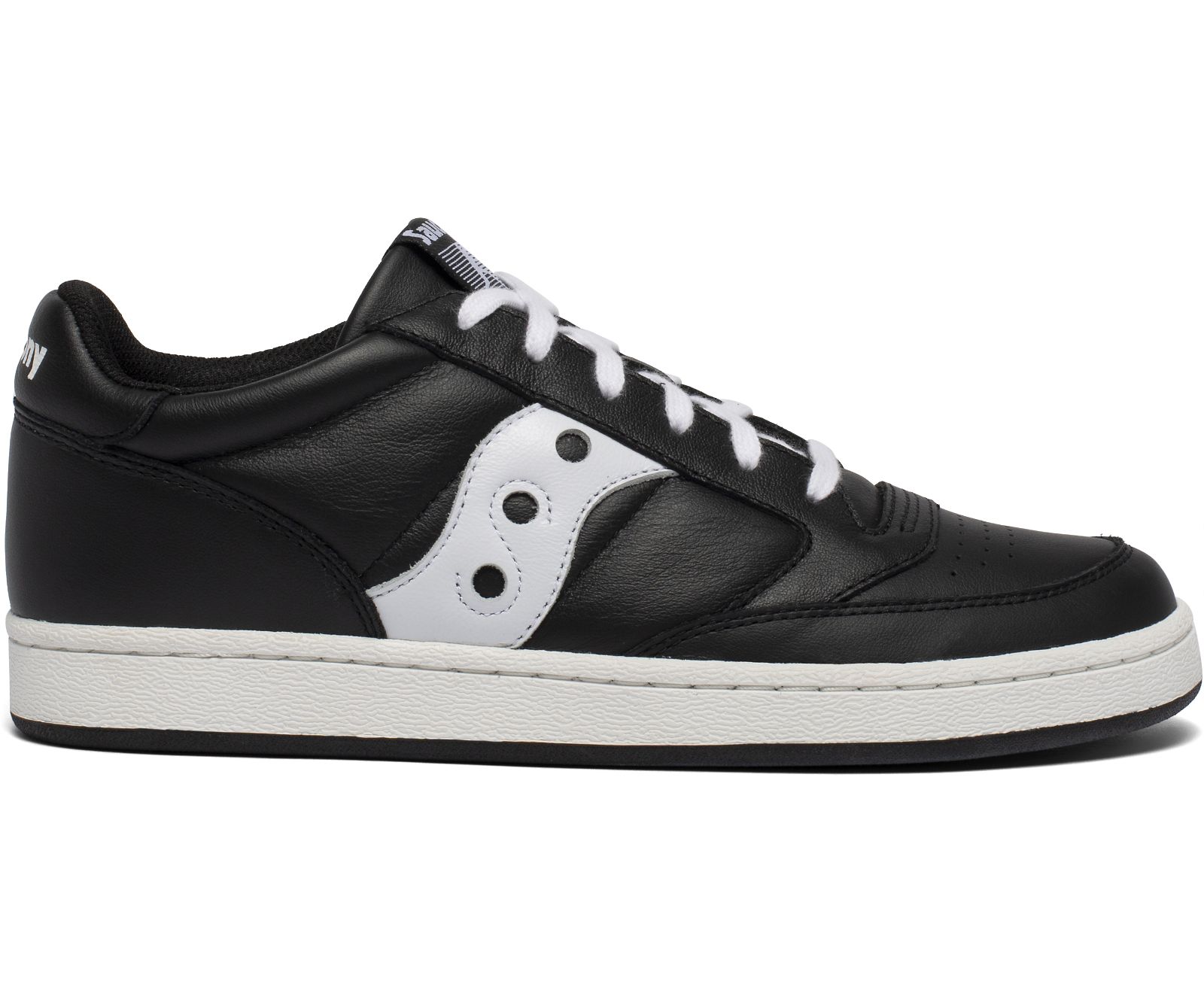 Saucony Jazz Court Men\'s Originals Black / White | Canada 403DFMN